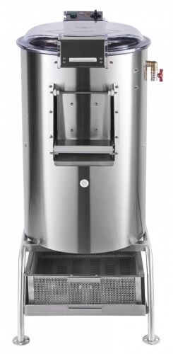 Машина картофелеочистительная кухонная ABAT МКК-300-01 с подставкой и мезгосборником