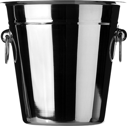 Ведро для шампанского PROHOTEL WB54 (нержавеющая сталь), 4,3л, D=22, H=22 см, металлический