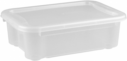 Контейнер RESTOLA 273х190х88 мм с крышкой прозрачный, ПП [43127490121] 2351