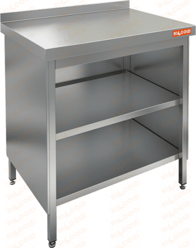 Стол нержавеющий закрытый с 3-х сторон HICOLD НСЗО-6/6Б