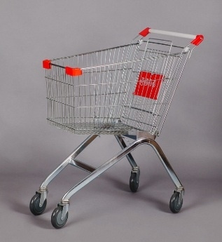 Тележка покупательская 125л SMEP