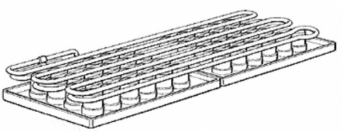 Пластина испарителя SCOTSMAN для B90 784263 09