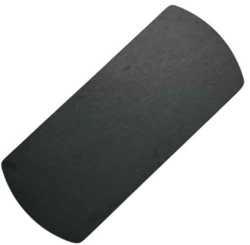 Блюдо для подачи прямоугольное MGSteel PLTS-08 сланец, L=42, B=18см, H=5 мм, черный