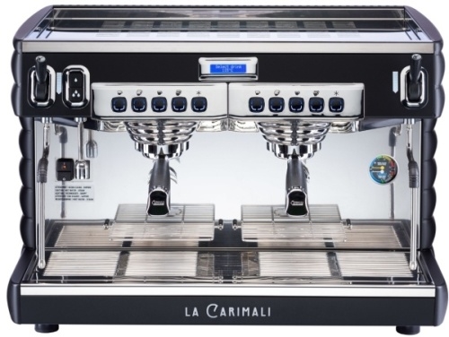 Кофемашина рожковая CARIMALI Bubble BU-E2-H-02 2 высокие группы, черный
