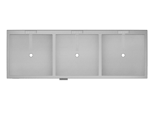 Ванна моечная трехсекционная RESTOINOX ВМС-3/6-Б-ЭЦ