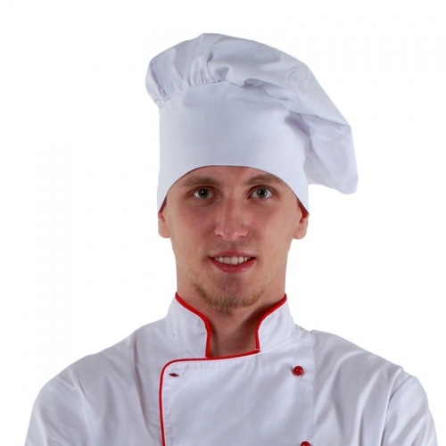 Колпак поварской белый [00401]