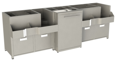 Барная станция RESTOINOX БСМО-6,1/7-ЯО