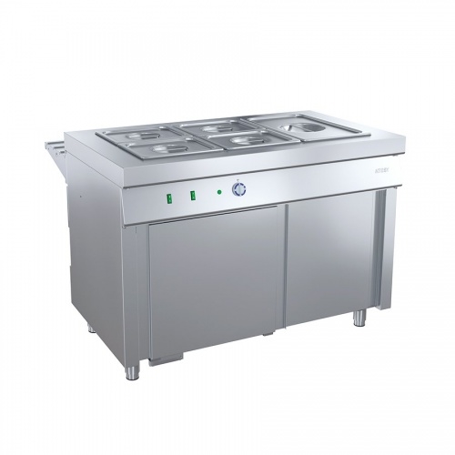 Мармит 2-х блюд ATESY РИВЬЕРА М2-1200-02-ПО