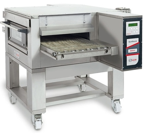 Печь для пиццы конвейерная ZANOLLI SYNTHESIS 08/50 V PW E/MC DIG на подставке