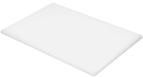 Доска разделочная мки167, пластик, 350х260х8, белая