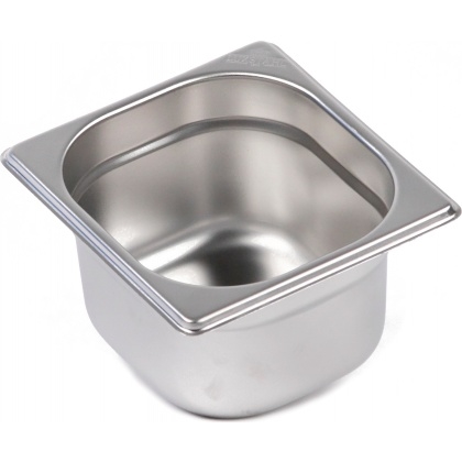 Гастроемкость LUXSTAHL из нержавеющей стали GN 1/6 176х164х100 мм [816-4] га24