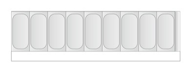 Витрина для мороженого TEFCOLD UDRS9