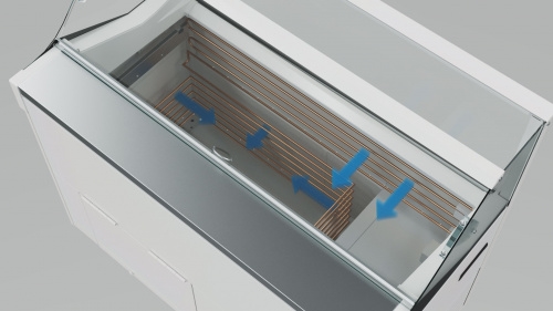 Витрина холодильная CARBOMA IC72 SL 1,3-1 9003