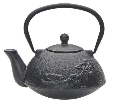 Чайник чугунный RESTOPROF чёрный 1000 мл