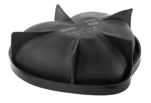 Форма для мороженого/суфле PAVONI 3D "Сердце" 175х165мм h58мм (объем 0,96л), силикон