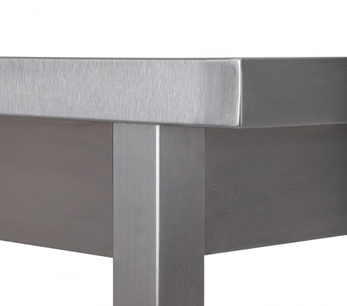 Стол универсальный LUXSTAHL СПУ-14/6 со сплошной полкой нерж.