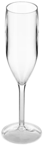 Бокал для шампанского PROBAR JD-6674 поликарбонат, 210 мл, D=7,2, H=24,3 см, прозрачный