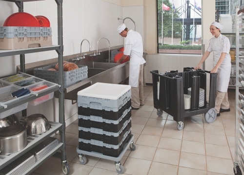 Тележка регулируемая для посуды ADCS 401