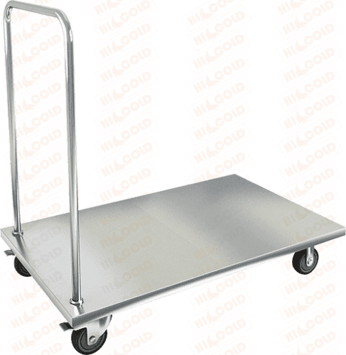 Тележка грузовая нержавеющая HICOLD НТГ-10/6