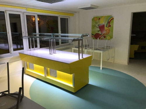 Стол шведский нейтральный REFETTORIO RN42AP пристенный