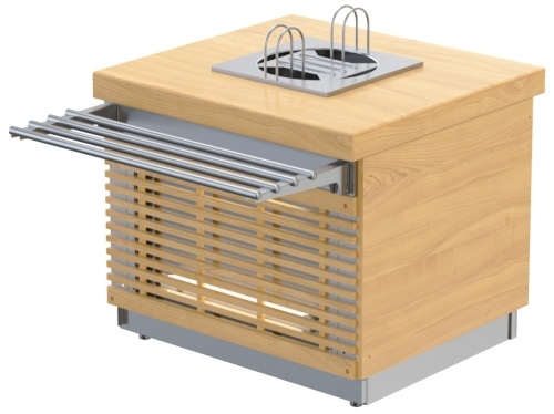 Диспенсер для тарелок ATESY Регата МПТ-440-940-02