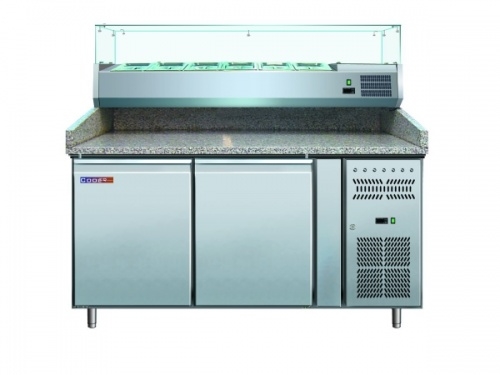 Стол холодильный для пиццы COOLEQ PZ2600TN-VRX380