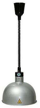 Лампа инфракрасная HURAKAN HKN-DL750 серебро