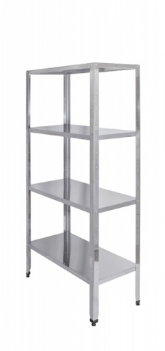 Стеллаж кухонный LUXSTAHL СР-1800*900*500/4 нерж.