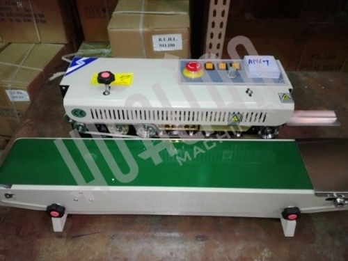 Роликовый конвейерный запайщик HUALIAN DBF-900W