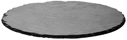 Блюдо для подачи SUNNEX MSL25 сланец натур., D=250, H=5мм