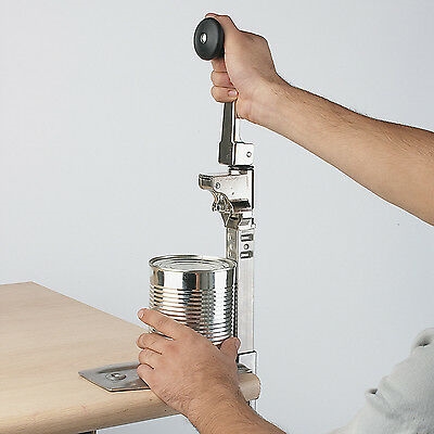 Открывалка настольная для банок BOJ 50см 00110904. никелированная сталь