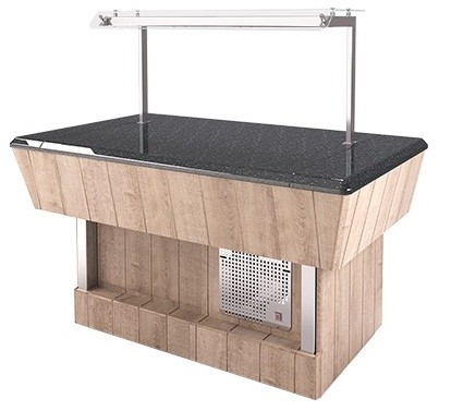 Стол шведский нейтральный REFETTORIO RN42AP пристенный