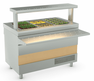 Стол охлаждаемый ATESY РИВЬЕРА ОС-1200-02-О