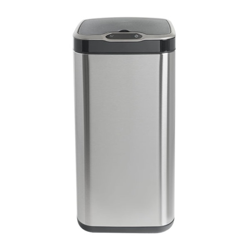 Ведро для мусора FOODATLAS JAH-6313 25л, сенсорное, квадратное, внутр ведро, стальной