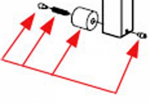 Колесо ROBOT COUPE CL60D комплект 29908