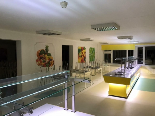 Мармит первых блюд REFETTORIO RМ42АD шведский стол островной 1105х700х860(1465)