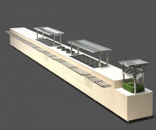 Направляющая для подносов ТММ НАН/1200