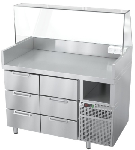 Станция для хот догов ATESY Бавария БХС -1235.700-02