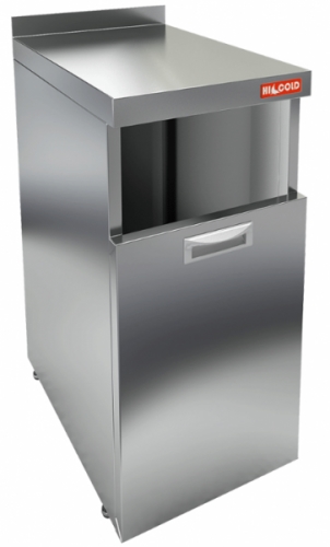 Мусорный бак с бортом HICOLD НБММБ-4/7б