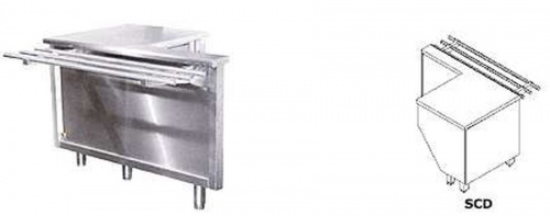 Прилавок для кассы KOGAST SCD