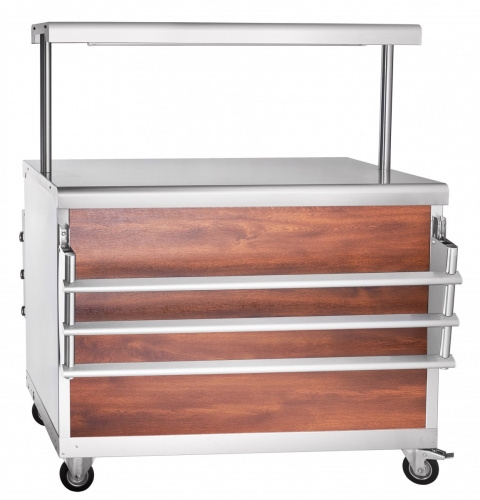 Прилавок для горячих напитков ABAT ПГН-70ПМ (кашированное под дерево)