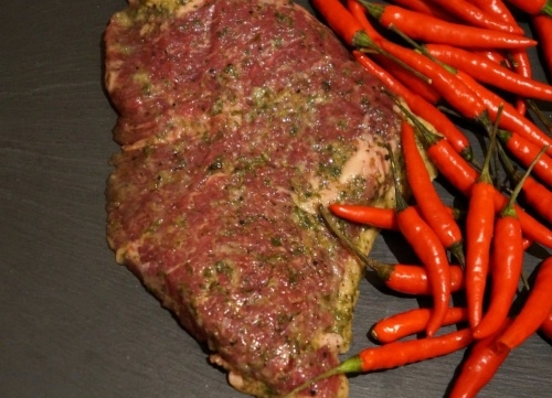 Блюдо для подачи прямоугольное MGPROF 69758 сланец, L=30, B=12 см, черный