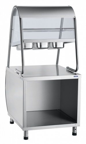 Прилавок для столовых приборов ABAT ПАТША ПСПХ-70М с хлебницей