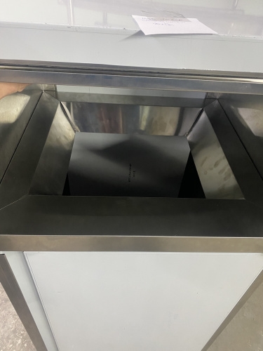 Мусорный бак для фуд корта RESTOINOX МБНФ-1-5/5/12.5