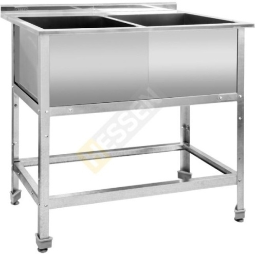 Ванна двухсекционная HESSEN ВМП 2/5 (оц)