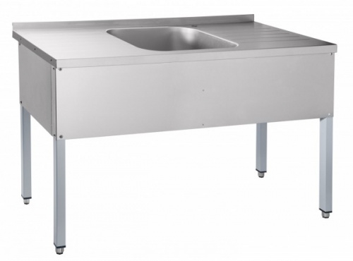 Стол для мойки овощей ABAT СМО-6-4 РЧ (каркас крашеный)