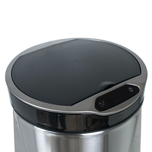Ведро для мусора FOODATLAS JAH-9313, 20 л сенсорное, круглое, внутр ведро
