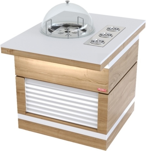 Прилавок тепловой REFETTORIO RBN41HSI-ЖЖ ШС Filin