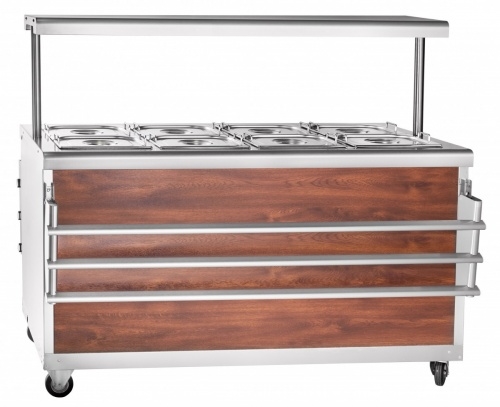 Мармит вторых блюд ABAT ЭМК-70ПМ-01 (кашированный под дерево)