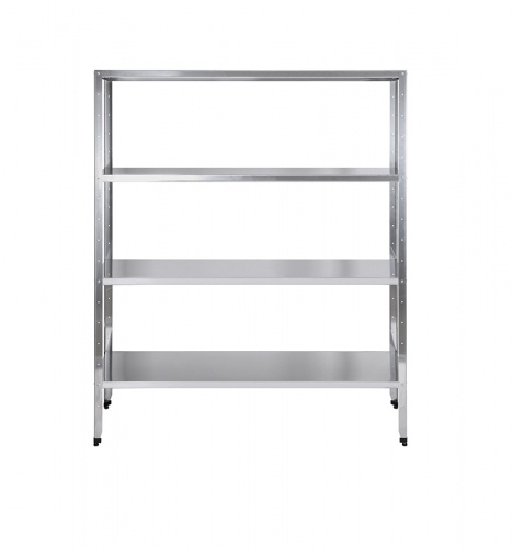 Стеллаж кухонный LUXSTAHL СР-1800*1000*300/4 нерж.